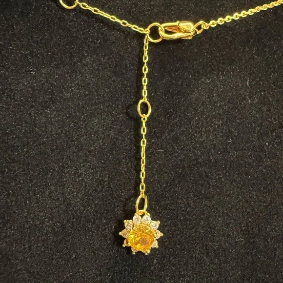 🆕 KATE SPADE BEAUTIFUL RAIN OR SHINE CZ MINI PENDANT- NEW w/CARD! - Picture 5 of 5